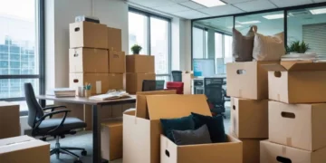 مراحل اسباب‌کشی اصولی و جابجایی تجهیزات اداری